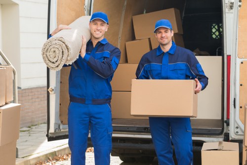 Local removal service supporting a business move in Kensington
