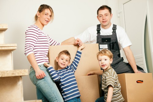 Kensington local removals team managing access and parking