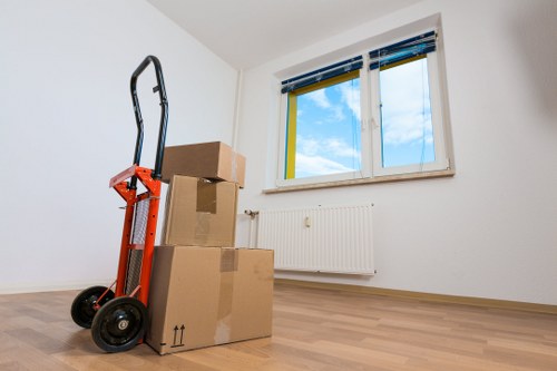 Moving day coordination for a Kensington office or retail premises