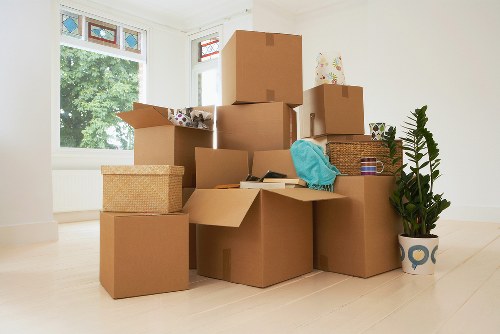 Packing and furniture protection for a Kensington home relocation