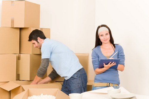 Kensington moving service handling access and parking challenges